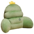 thumbnail image 5 of Mdesiwst Gray Super Soft Plush Bed Rest Pillow, 5 of 8