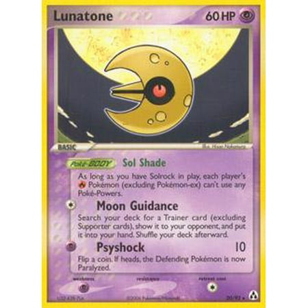 Pokemon Legend Maker Lunatone 20