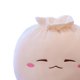 thumbnail image 2 of Dumpling Plush Pillow Bao Bun Stuffed Plush Multifunctional Cute Expression,Soft Stuffed Throw Pillow Sofa Pillow for Bedroom, 2 of 5