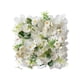 thumbnail image 5 of Panel de pared de flores artificiales, panel floral 3D, adorno multifunción, pantalla decorativa, telón de fondo de flores de pared para fiesta, 5 of 9