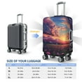 thumbnail image 6 of Daiia Dreamy Dandelion Sunset Luggage Cover, Thickened Washable Travel Luggage Covers, Elastic Unique Baggage Covers for 18-20 inch Luggage-Large, 6 of 9