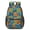 Monster Cartoon Truck, variant on Monster Cartoon Truck Blue Pattern 17" School Backpacks for Teens,Waterproof Oxford Fabric,S-Shape Padded Straps for School,Travel,Hiking,Camping