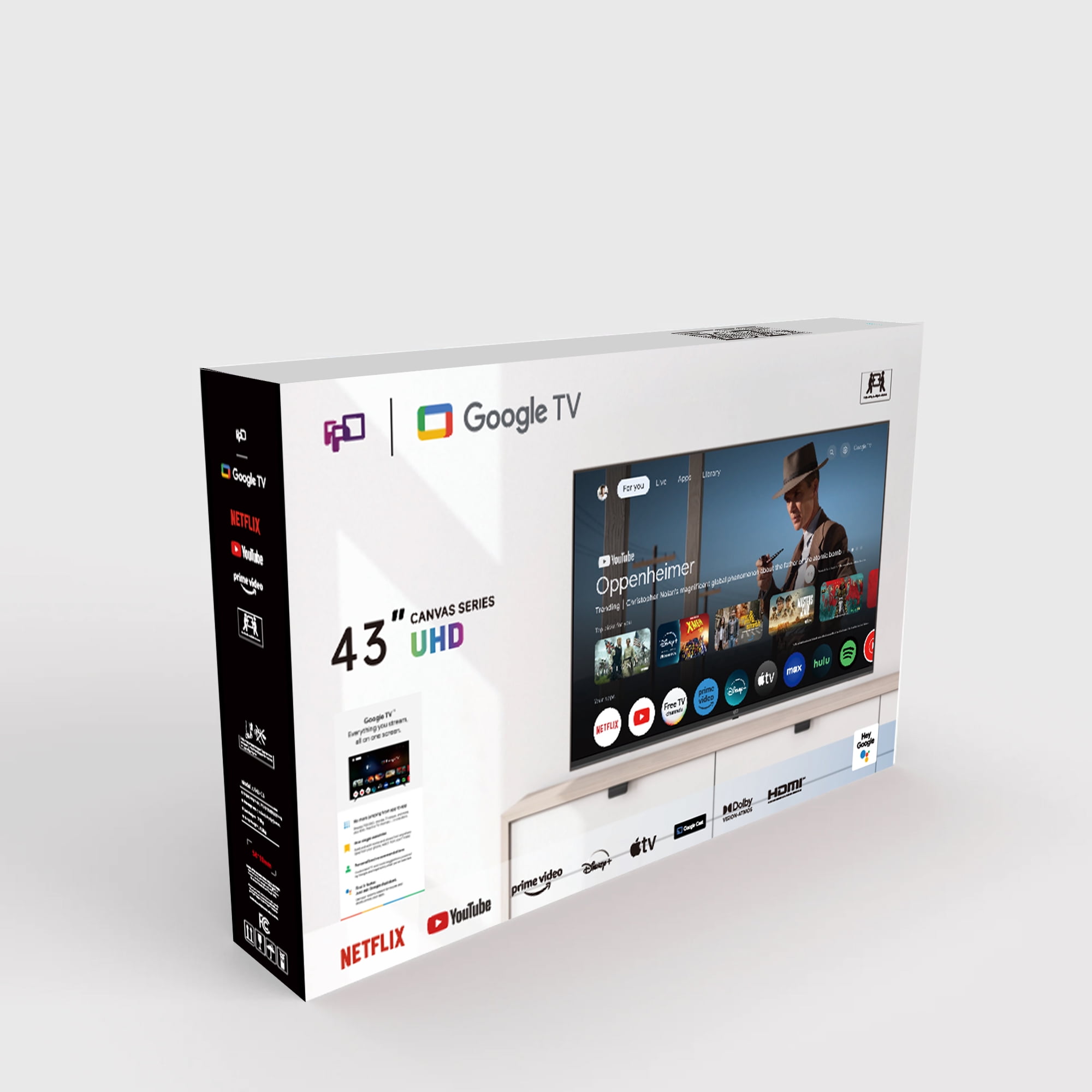Google TV キャンパスシリーズ 43インチ 4K UHD Google TV キャンパスシリーズ 43インチ 4K UHD