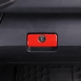 thumbnail image 5 of TINKI Car ABS Red Co-drive Glove box Sundries Box Handle Cover Trim Fit For Toyota Tacoma 2017 2018 2019 2020 2021 2022, 5 of 7