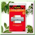 thumbnail image 2 of CrystalShield Legal Size Thermal Laminating Pouches - 20 Clear Pouches for 8.9" x 14.4" Paper, 2 of 5