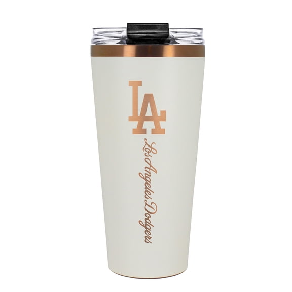 Los Angeles Dodgers 30 oz. Cream Copper Big Slim Tumbler