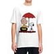 thumbnail image 3 of Camiseta de dibujos animados de Charlie Brown y Snoopy de Peanuts, camisetas divertidas de manga corta, camisetas de algodón puro con cuello redondo, camisetas de gran tamaño, 3 of 5
