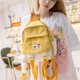 thumbnail image 4 of Mochilas para Mujer Lindas Kawaii Girls Student School Bag Mini de viaje (Amarillo), 4 of 5