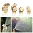 thumbnail image 5 of Gold Adjustable Brass Spray Misting Nozzle Garden Sprinklers Irrigation Garden Watering Tools And Accessories, 5 of 9