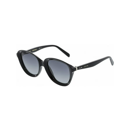Celine Women's Gradient CL41448S-807-51 Black Oval Sunglasses