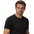 thumbnail image 5 of Luvrsol Big and Tall Men Tshirt Solid Crew Neck Moisture Wicking Tops Short Sleeve Relaxed Fit Casual Tee L-5XL, 5 of 9