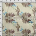 thumbnail image 4 of oneOone Cotton Jersey Beige Fabric Tropical Flamingo Craft Projects Decor Fabric Printed By The Yard 58 Inch Wide, 4 of 4