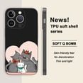 thumbnail image 1 of Destaca entre la multitud con una genial funda para teléfono con diseño de dibujos animados de doble capa para iPhone 12 Pro y posteriores, 1 of 4