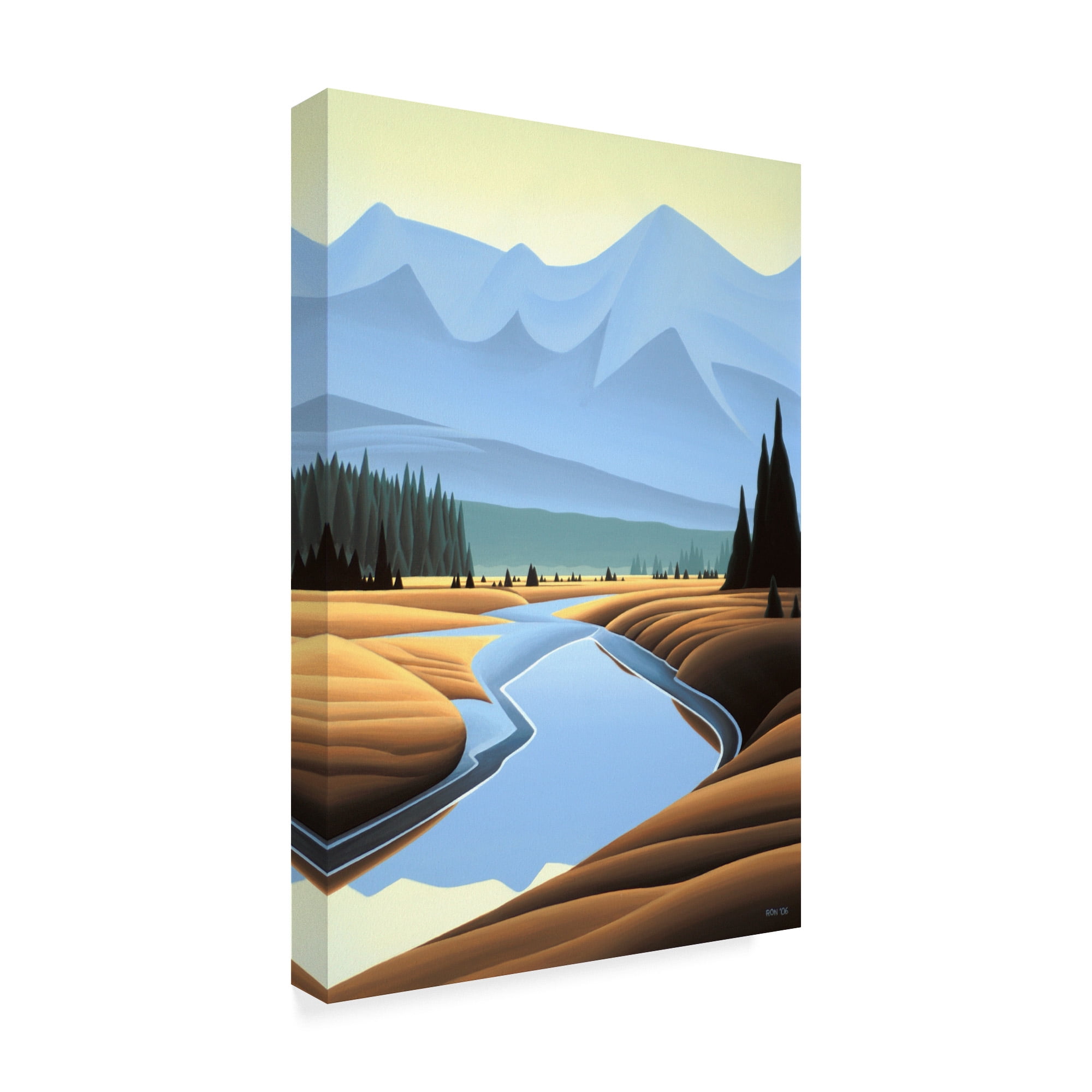 Trademark Fine Art 'Kootenay Autumn' Canvas Art by Ron Parker