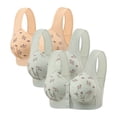 thumbnail image 1 of Posijego Women's Front Closure Bra 3 Pack Push up Wireless Bra Full Coverage Support Breathable Everyday Bras, 1 of 2