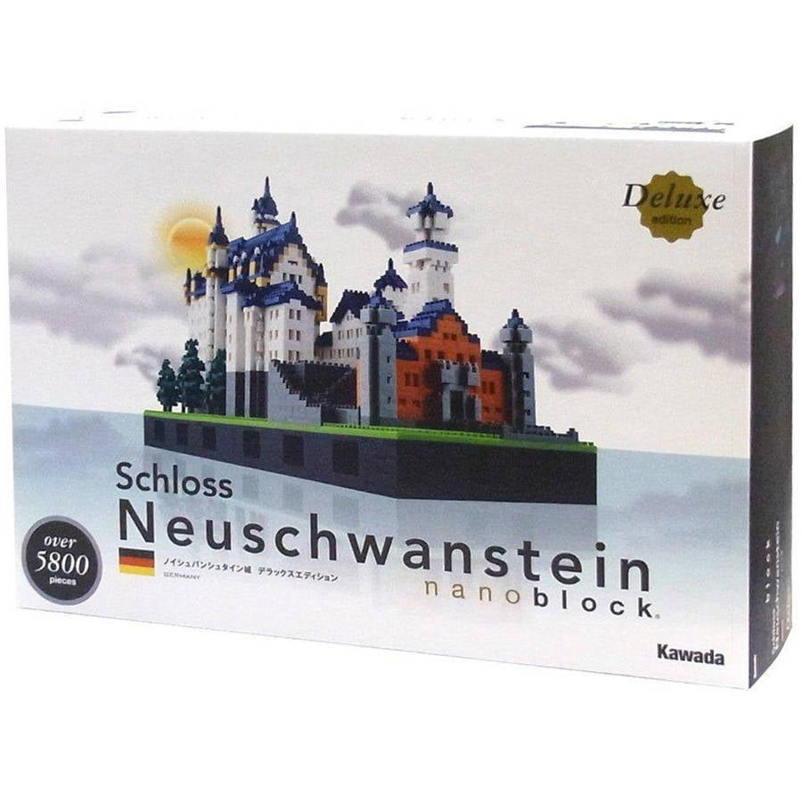 Kawada Nanoblock Neuschwanstein Castle Deluxe Edition Nan-nb009 A93928 for sale online 
