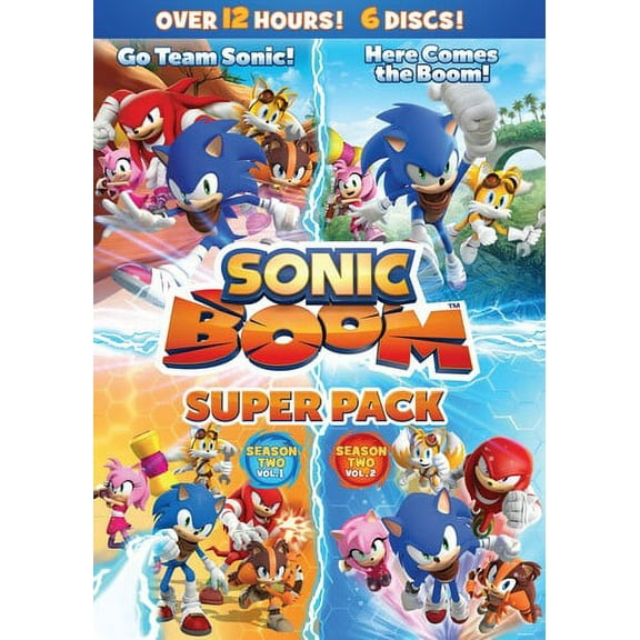 Sonic Boom Super Pack (DVD), NCircle, Kids & Family
