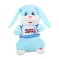 thumbnail image 2 of Conejito de peluche eléctrico, burro, juguete de peluche que canta, baila, mueve la cabeza y mueve las orejas, juguetes súper suaves para regalo, 2 of 7