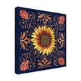 thumbnail image 2 of Trademark Fine Art 'October Garden VII Blue' Canvas Art by Beth Grove, 2 of 3