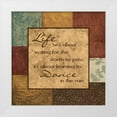 thumbnail image 3 of Sophie Devereux 15x15 White Modern Wood Framed Wall Art Titled - Lifes About, 3 of 5