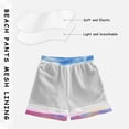 thumbnail image 5 of Kids' Beach Pants Comfortable Swim Trunks Tie-dye Clouds Pattern Shorts for Pool Vacation and Lounge Wear 2T, 5 of 8
