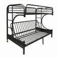 thumbnail image 1 of Lit superposé Eclipse ACME simple et futon double fini noir, 1 of 4