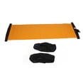 thumbnail image 2 of Balance Exercise Slide Board, Flexibility Training PP Baffles Safe Durable Fitness Sliding Board With Shoe Covers For Home Orange, 2 of 8