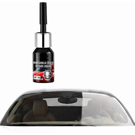Windshield Repair Kit, Cracked Glass Repair for Car Chips, Cracks, Rock Chip(1PCS)