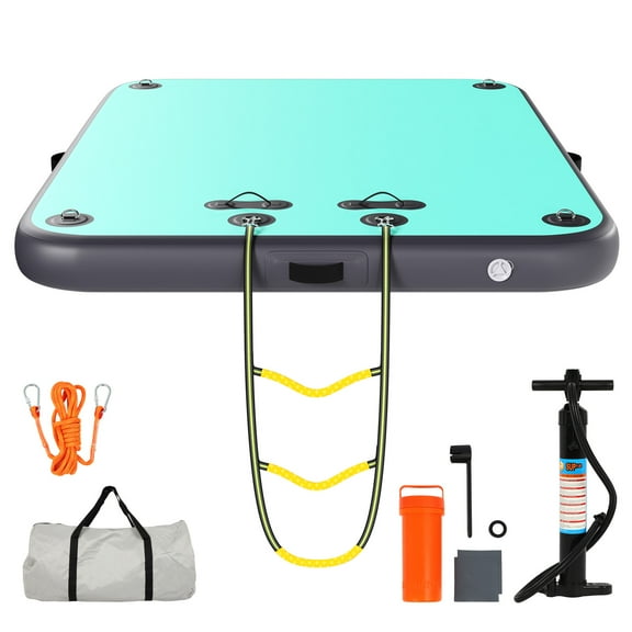 Haosegd Water Hammock Inflatable Sunchill Floats for Pool Lake Ocean(8FT)