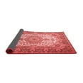thumbnail image 2 of Ahgly Company Indoor Square Medallion Red Traditional Area Rugs, 6' Square, 2 of 4