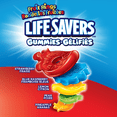 thumbnail image 3 of LIFESAVERS, Fruit Rings Gummy Candy, Bag, 180g, 3 of 7