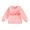 Pink Kid, variant on Mommy and Me Valentines Outfits Letter Print Family Matching Sweatshirt Long Sleeve Round Neck Pullover