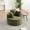 Green + Corduroy + Foam+Spring + Foam + 1 Seat, variant on 43-inch round corduroy single sofa, comfortable lounge chair, comes with three pillows, minimalist design, perfect for bedrooms, lounges, game rooms, and living rooms,Beige