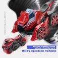 thumbnail image 4 of Coches Extraíbles, Juguetes De Motocicleta Para Niños De Más De 3 Años, Vehículos, Juguetes De Lanzamiento De Coches Con Luz Y Música, Fundido A Presión 2 En 1 Catapult Race Trinity Chariot Para Jugue Muyoka Hogar, 4 of 7