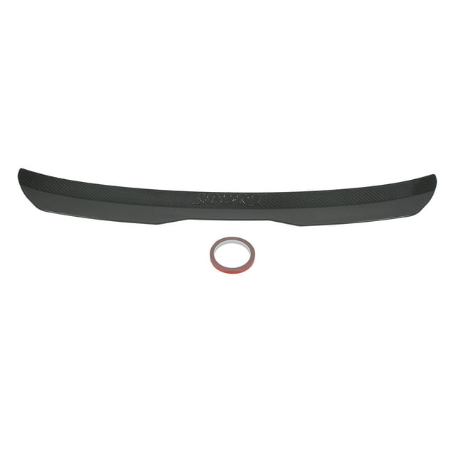 Rear Wing, Abrasion Resistant Rear Roof Spoiler For Car Modification Carbon Fiber Style