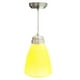 thumbnail image 1 of Lampara De Techo, Luz Ideal, Campana Chica Herraje Satín, Amarillo, 1 of 5