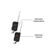 thumbnail image 2 of Sistema De Pirotecnia Inalámbrico 4 Chisperos negro, 2 of 4