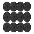 thumbnail image 1 of Uxcell 12-Pack Arandelas de Aislamiento de Goma, 2.4" OD 0.5" ID 0.4" Grueso para Accesorios de Hogar y Automóvil, Negro, 1 of 1