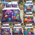 thumbnail image 2 of Disney-Juego de ropa de cama con dibujos animados para niños, funda de edredón con funda de almohada, decoración de dormitorio, regalo de Navidad, 2 piezas, 2 of 5