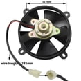thumbnail image 3 of 1x 6 Inch Electric Cooling Fan Radiator for Atv Karting 150 & 2Pcs Coolant Temperature Sensor & Switch for Cr-V, 3 of 10