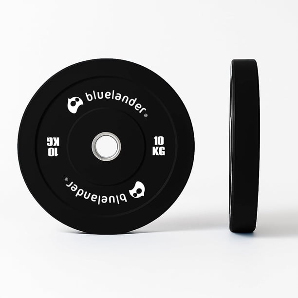 Par de Discos Olimpicos 10 kg Bluelander, Discos para Barra