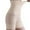 Beige, variant on Jane Wardrobe High Waist Ribbed Tummy Control Shapewear Shorts, Strong Compression Lifting Waist Shaper, 1 Piece, S-M-L-XL