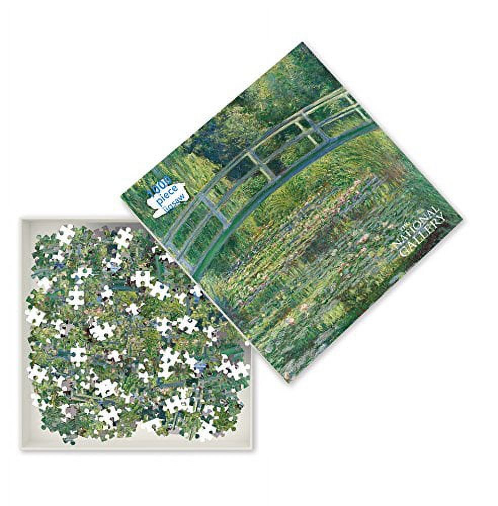 1000-piece Jigsaw Puzzles: Adult Jigsaw Puzzle National Gallery: Monet: The Water-Lily Pond : 1000-Piece Jigsaw Puzzles (Jigsaw) - image 4 of 4