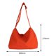 thumbnail image 1 of Bolso bandolera de lona Bolso de hombro de moda Gran capacidad para viajes (naranja) Ndcxsfigh Para Estrenar, 1 of 8
