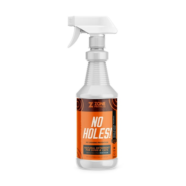 Zone Protects No Holes Digging Dog Prevention Spray; Stop Digging Dogs