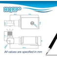thumbnail image 6 of HQRP 2-Pack Photocell Thermal Type Light Sensor Stem and Swivel Mount Dusk to Dawn Hardwired Switch Photoelectric Control for Barn Lights Outdoor, Back Yard Lightening, Outdoor Lighting, etc., 6 of 9