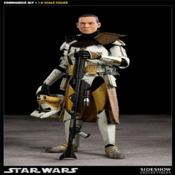 Sideshow Collectibles Militaries Of Star Wars 12 Inch Deluxe Action Figure Clone Commander Bly Walmart Com Walmart Com