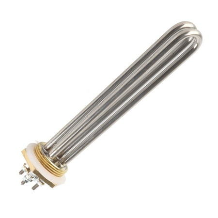 

Heating Tube Electric Stainless Steel Rod Industrial Supplies 1.25in BSP Brass Thread DC48V 1500W