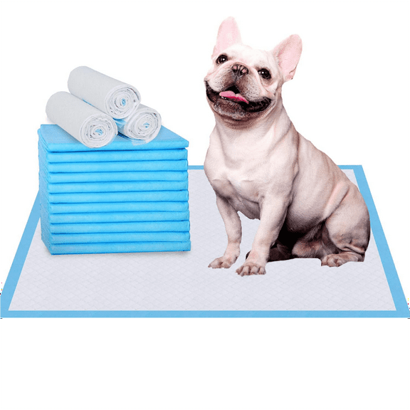 Pet Puppy Training Pads, 5-Layer Leak-Proof Pee Pads, 20 Count Disposable Dog Pee Pet Pads(17.7 x 13 inches)