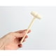 thumbnail image 4 of Mini martillos de madera multiusos, mazo de madera Natural, juguete para golpear, martillo pequeño para mariscos, 10 Uds., 4 of 5